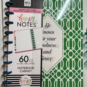 The Happy Planner Green Geometric Happy Notes